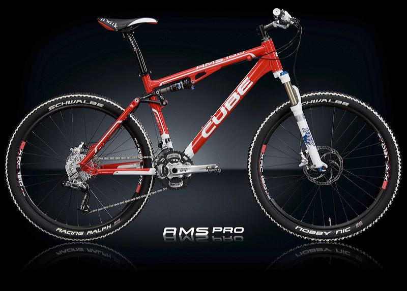 CUBE AMS PRO RACING RED
